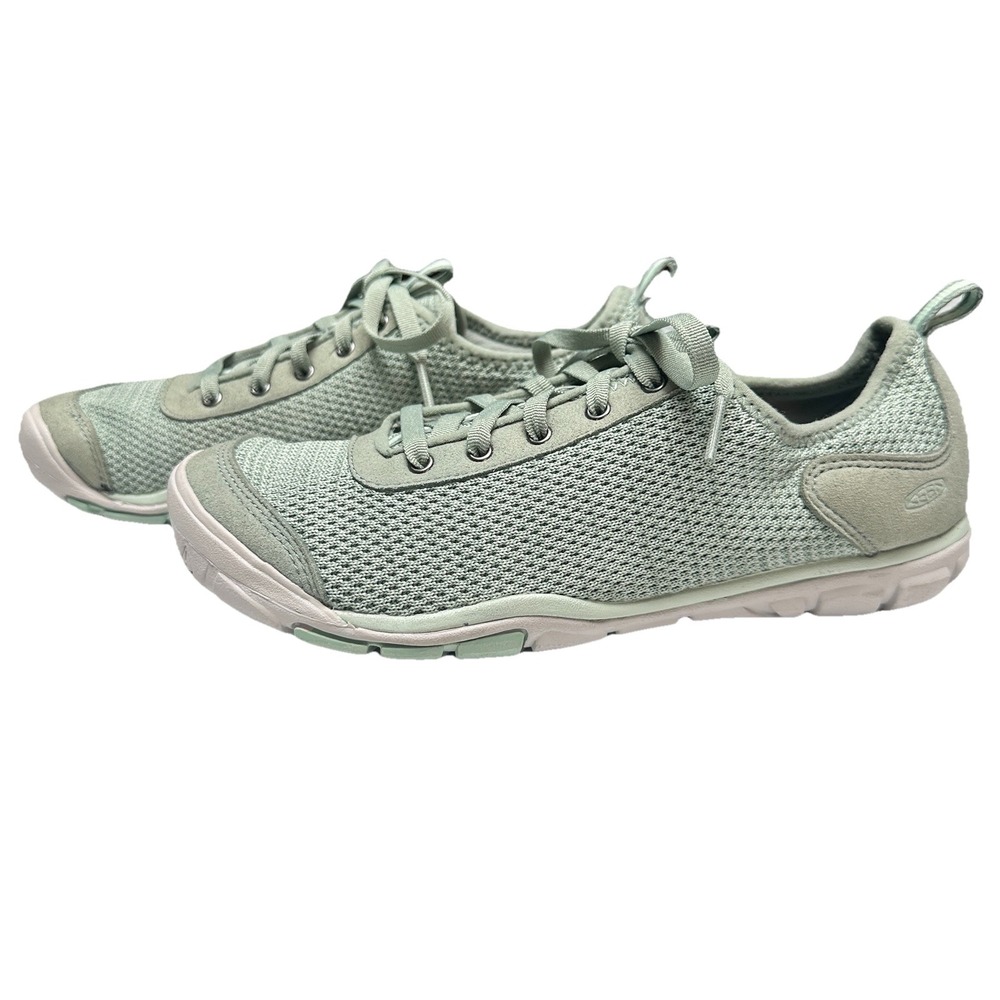KEEN Hush Knit CNX Green Sneakers 1020372 Women Size 8.5 Contour Arch - Picture 3 of 13